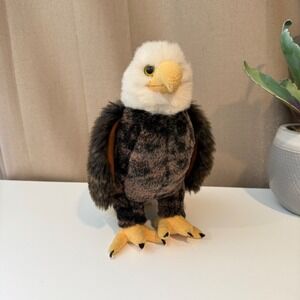Douglas Cuddle Toy Bald Eagle Plush Realistic Stuffed Animal Bird 13"